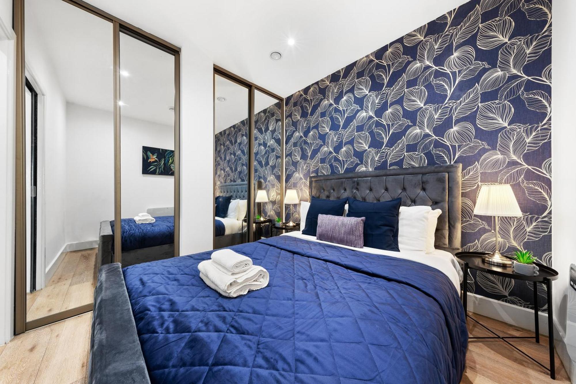 Modern One Bedroom Flat - Sleeps 5 -Near Heathrow - London Ub3 Exteriör bild