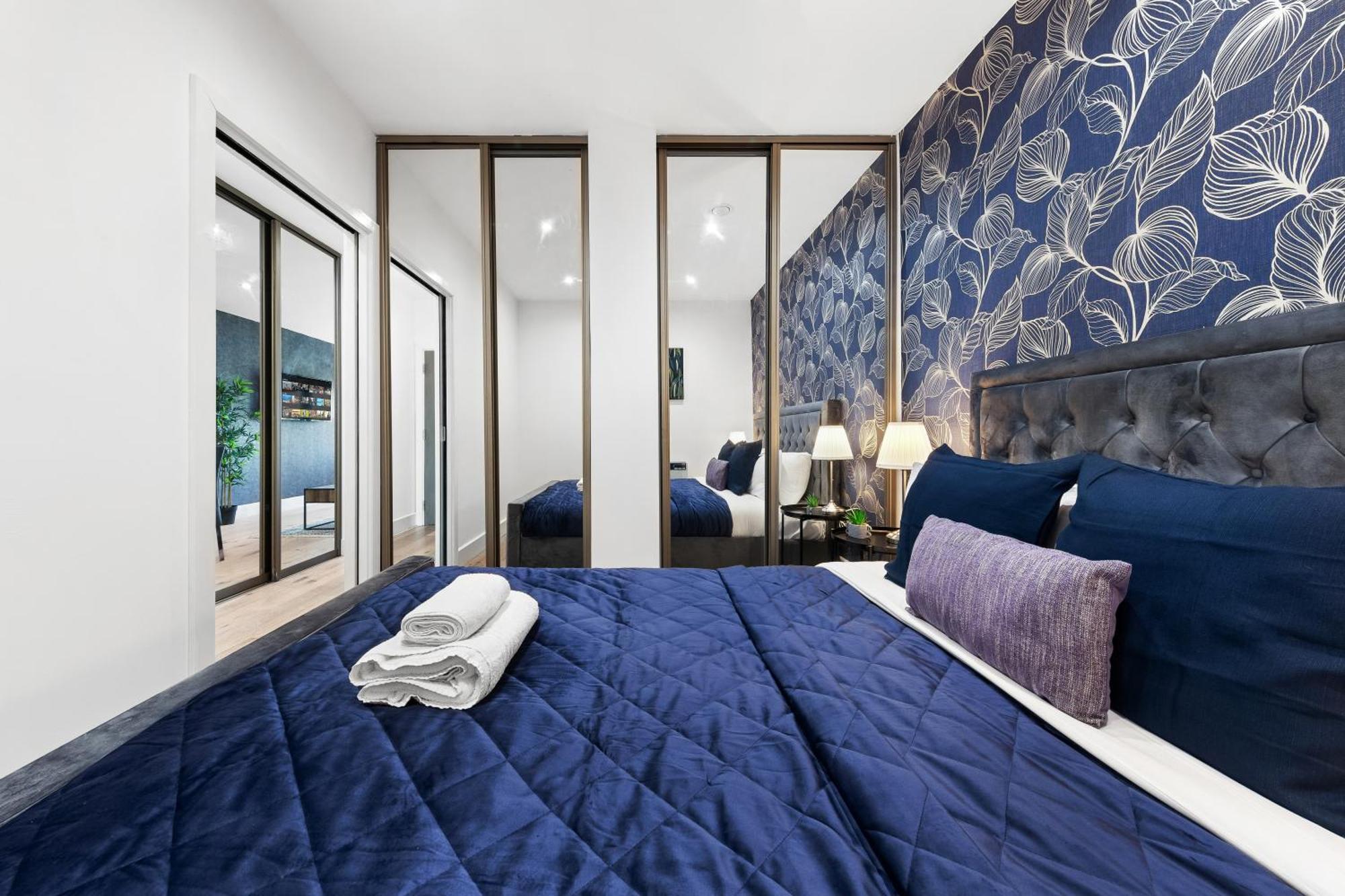 Modern One Bedroom Flat - Sleeps 5 -Near Heathrow - London Ub3 Exteriör bild