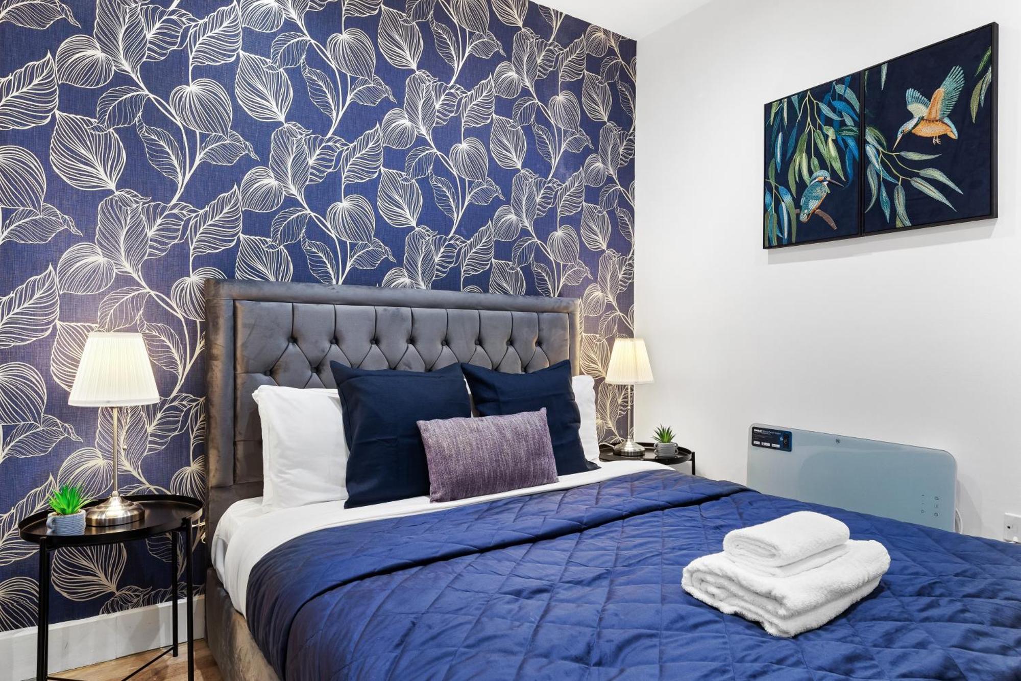 Modern One Bedroom Flat - Sleeps 5 -Near Heathrow - London Ub3 Exteriör bild