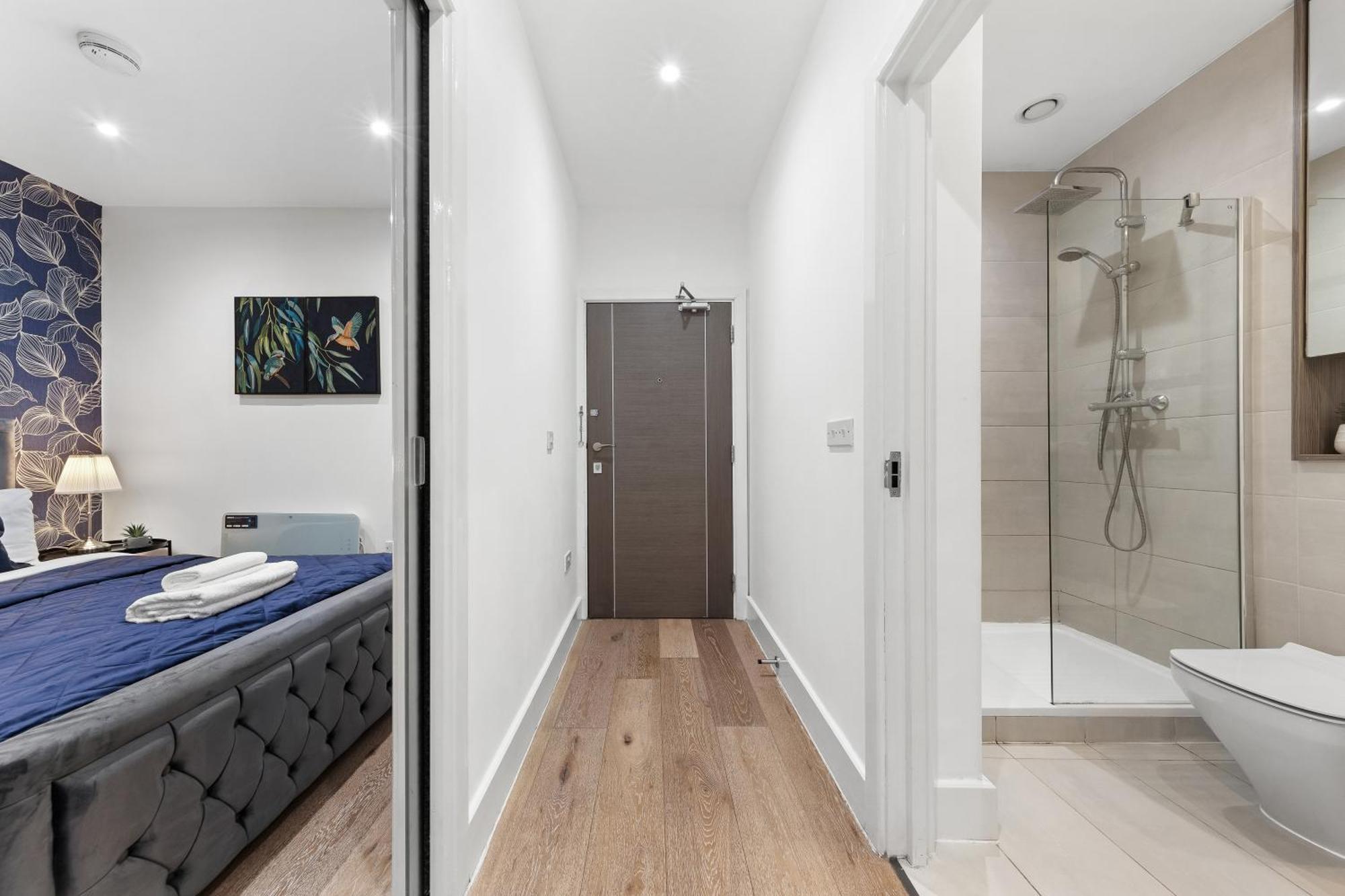 Modern One Bedroom Flat - Sleeps 5 -Near Heathrow - London Ub3 Exteriör bild